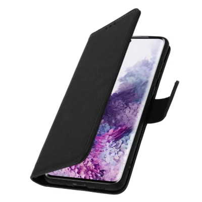Funda de Cuero en Libro para Samsung Galaxy S20 Ultra - Negro