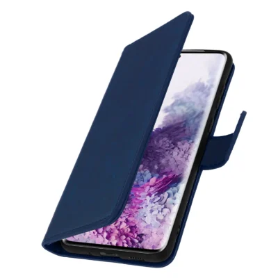 Funda de Cuero en Libro para Samsung Galaxy S20 Plus - Azul
