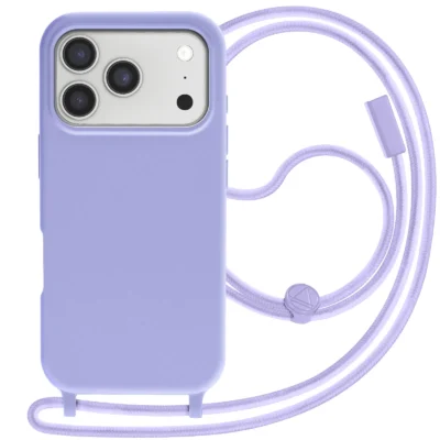 Funda con Cordón para iPhone 17 Pro - Morado