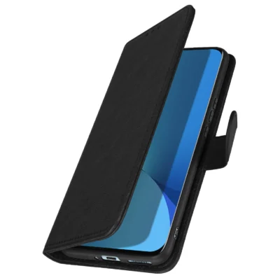 Funda de Cuero en Libro para Xiaomi 12X - Negro