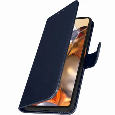 Funda de Cuero en Libro para Xiaomi 11T - Azul