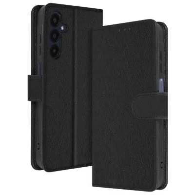 Funda de Cuero en Libro para Samsung Galaxy A23 5G - Negro