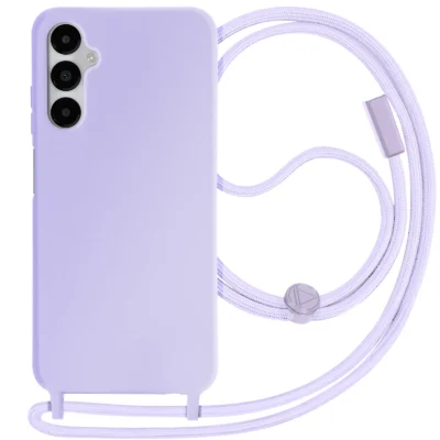 Funda con Cordón para Samsung Galaxy A05s - Morado