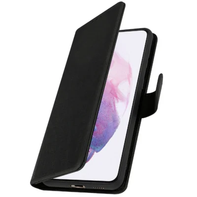 Funda de Cuero en Libro para Samsung Galaxy S21 Plus - Negro