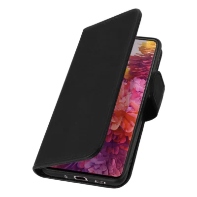Funda de Cuero en Libro para Samsung Galaxy S20 FE - Negro