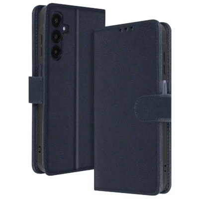 Funda de Cuero en Libro para Samsung Galaxy A23 5G - Azul