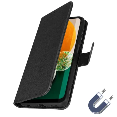 Funda de Cuero en Libro para Samsung Galaxy A13 - Negro