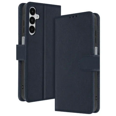 Funda de Cuero en Libro para Samsung Galaxy A05s - Azul