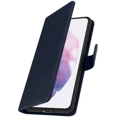 Funda de Cuero en Libro para Samsung Galaxy S21 - Azul