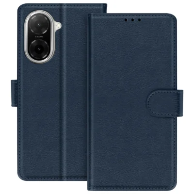 Funda de Cuero en Libro para Xiaomi Redmi A5 - Azul