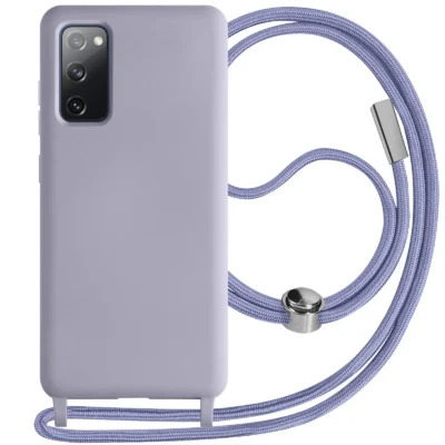 Funda con Cordón para Samsung Galaxy S20 FE - Morado