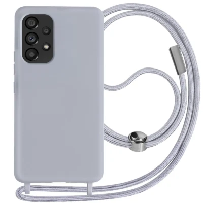 Funda con Cordón para Samsung Galaxy A53 5G - Morado
